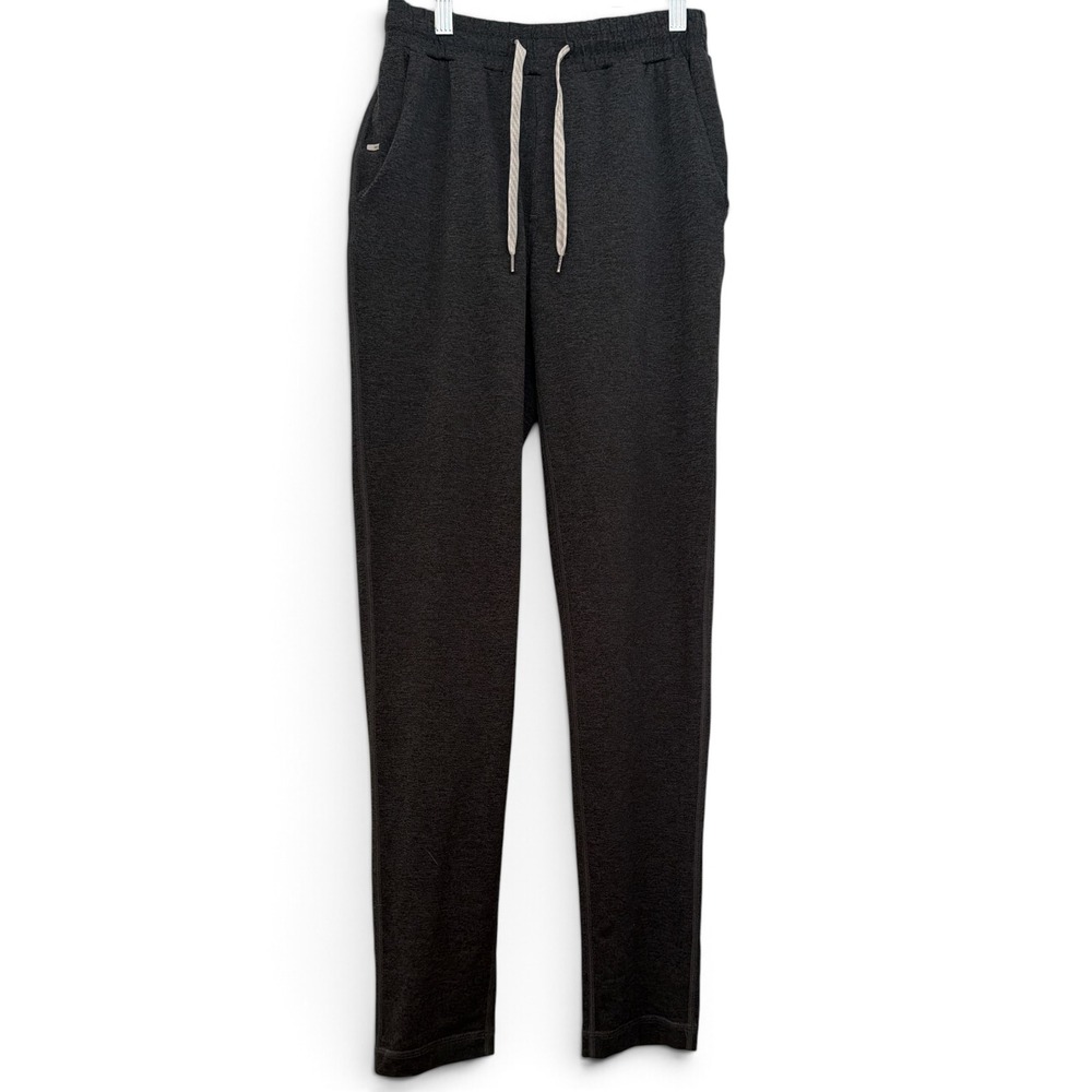 Vuori Ponto Performance Pant Mens XS Charcoal Gray DreamKnit Joggers 30in